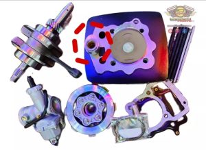 Combo 1 para 125 o 150 0 200 Motos sin balanceador modificar a  250